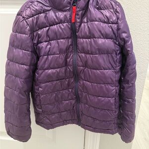 Primary Kids Puffer Jacket in Purple